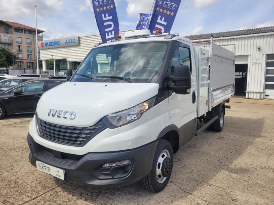 IVECO DAILY BENNE 28300€ HT - 35C16 3.0 160 CH BENNE + COFFRE (2020)