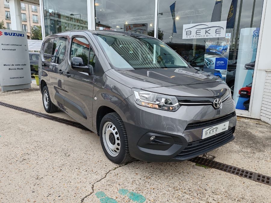 TOYOTA PROACE CITY 17000€ HT - 1.5 LONG 130 D-4D CABINE APPROFONDIE (2022)