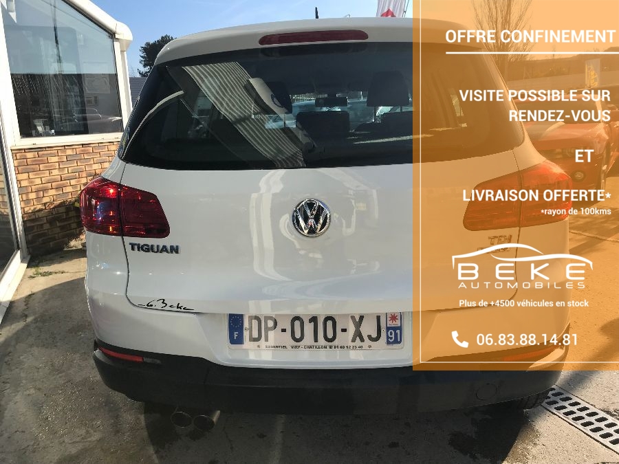 VOLKSWAGEN TIGUAN - 2.0 TDI 110CH BLUEMOTION TECHNOLOGY FAP