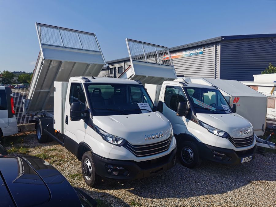 IVECO DAILY 35C14 140ch Benne + Coffre JPM
