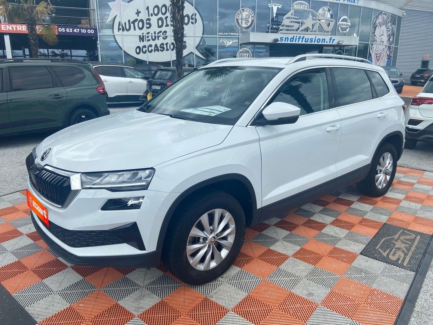 SKODA KAROQ 2.0 TDI 116 BV6 SELECTION Caméra