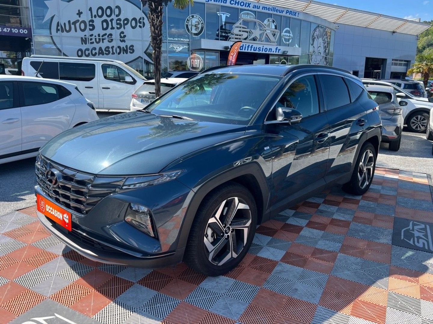 HYUNDAI TUCSON 1.6 CRDI 136 Hybrid 48V BVA EXECUTIVE Export CUIR GPS Full LED Caméra 360°