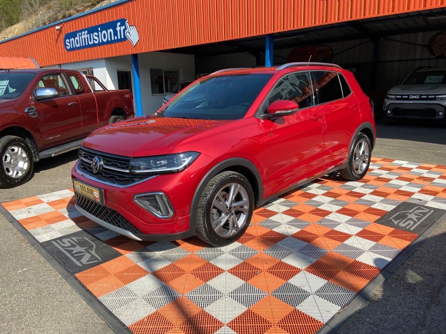 VOLKSWAGEN T-CROSS 1.0 TSI 116 DSG7 R-LINE GPS Caméra 1°Main